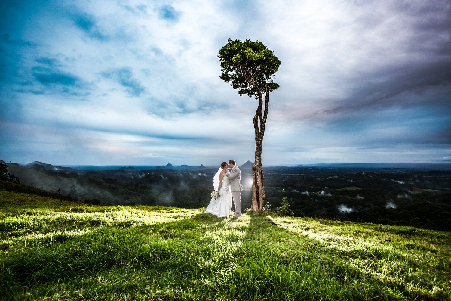 SW Flaxton Gardens Brisbane Wedding Photography